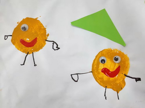 土豆的舞蹈画画简单