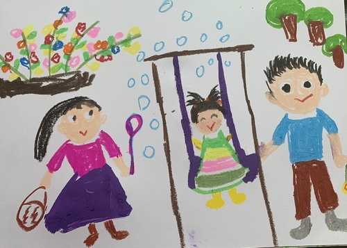 快乐童年手绘画一等奖