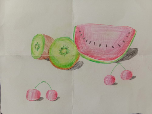 水果写生创意画简单好看