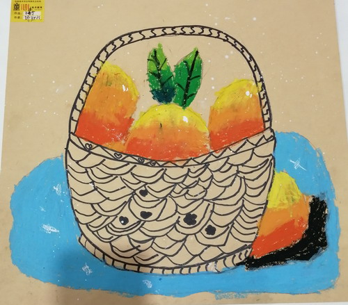 水果写生画画图片