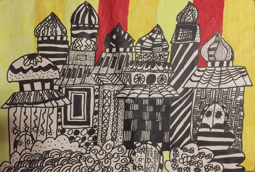 魔幻堡垒创意画获奖