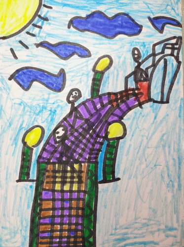 我们的校园儿童画获奖