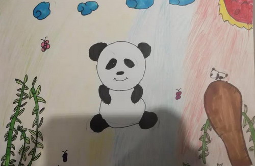 我的朋友绘画作品