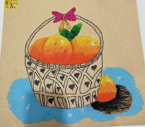 水果写生绘画漂亮