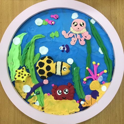 海底世界绘画一等奖