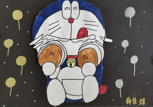 哆啦A梦绘画获奖