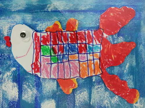 好饿好饿的鱼画画图片 - 智慧妈咪网