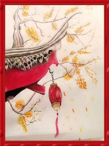 游乐园手绘画获奖