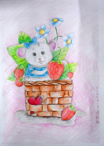 小熊创意画一等奖