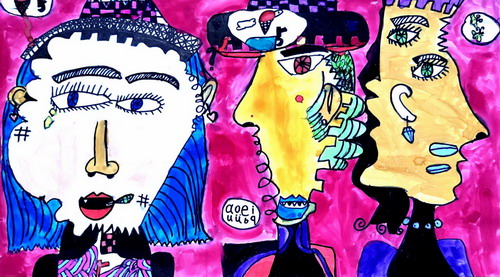 百态人生儿童绘画一等奖