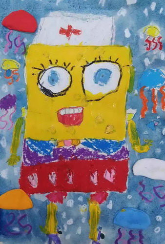 海绵宝宝画画简单