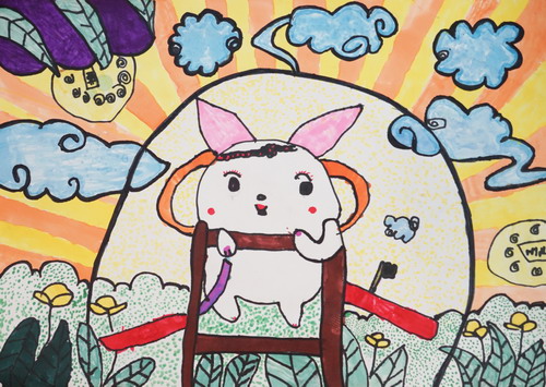 花好月圆画简单好看