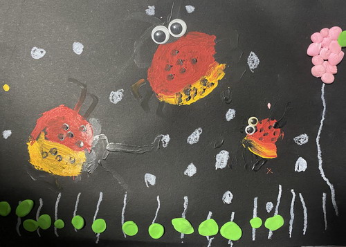 瓢虫儿童画获奖