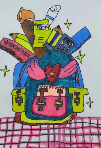 学习工具包儿童绘画一等奖