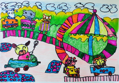 宠物乐园手绘画获奖