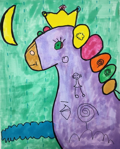 小马宝莉儿童绘画简单