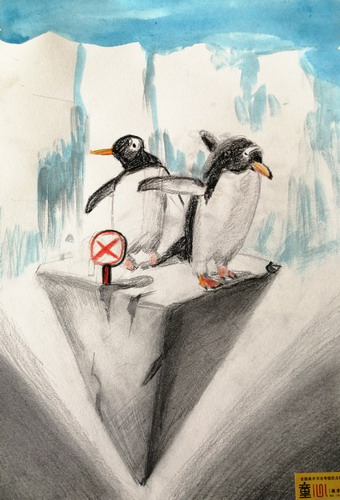 创意素描绘画作品