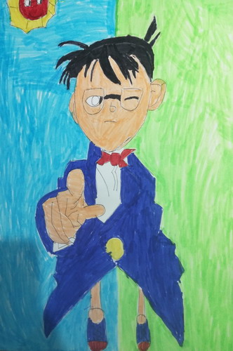 柯南儿童画获奖
