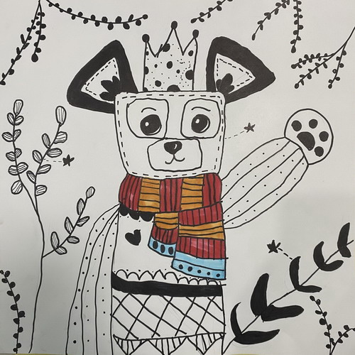 冬天的熊绘画获奖作品