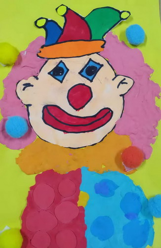 小丑画简单又漂亮