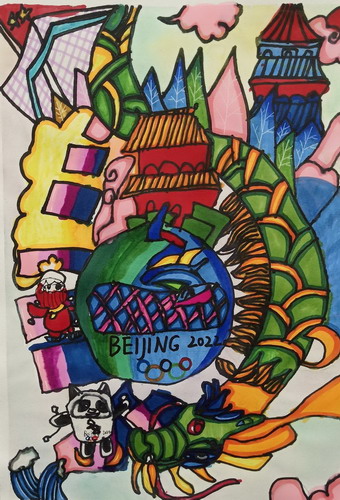 冬奥会绘画获奖作品