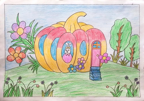 南瓜屋幼儿园绘画