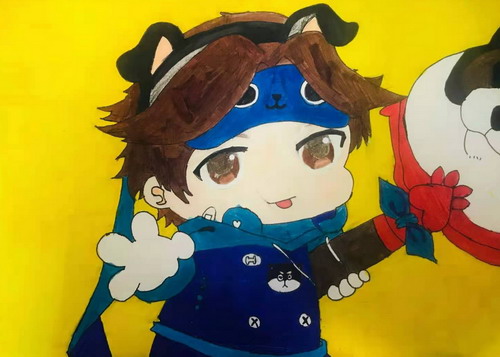 淘气包绘画漂亮