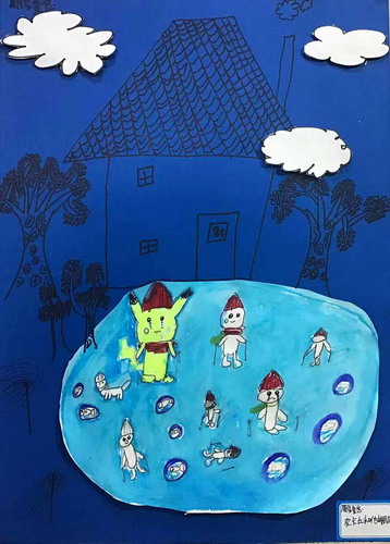 皮卡丘与他的朋友创意画简单好看