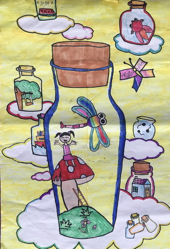 小世界·大奥秘手绘画