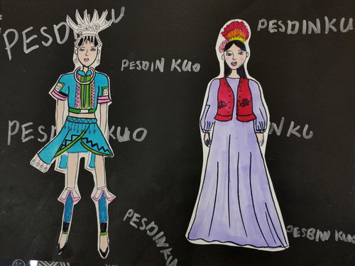 服装设计画画简单