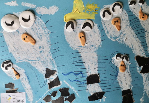 鸵鸟家族绘画获奖