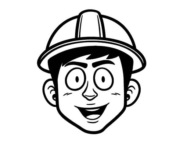 穿西装的男孩简笔画图片