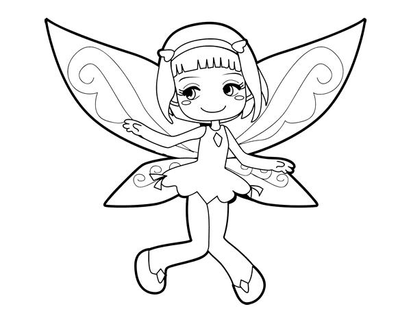 小精灵简笔画图片