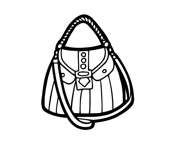 漂亮的包包简笔画图片