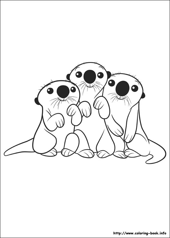 海底总动员2填色画