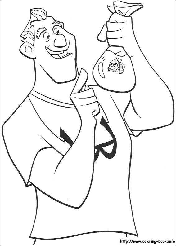 海底总动员简笔画图片-9