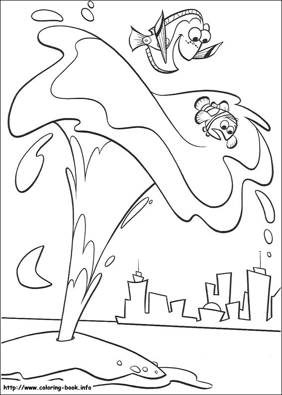 海底总动员动漫线稿-3