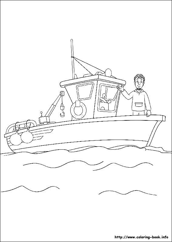 消防医护人员简笔画