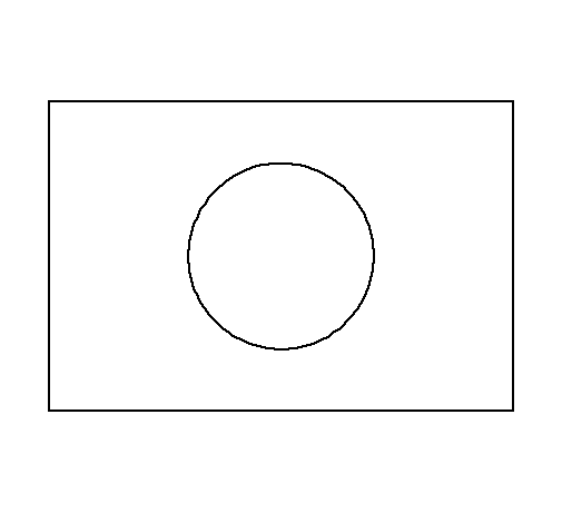 日本国旗简笔画