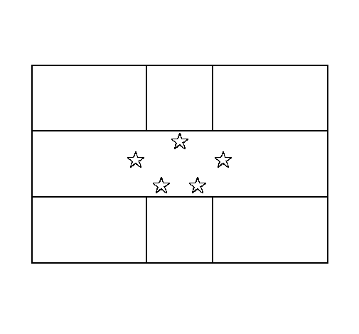 荷属安的列斯群岛国旗图片