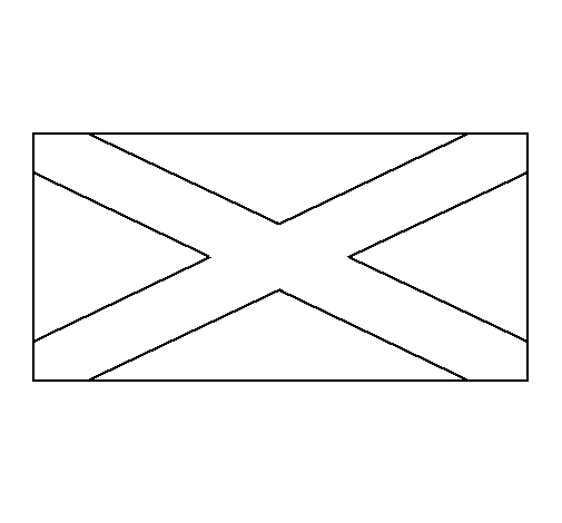 牙买加国旗简笔画