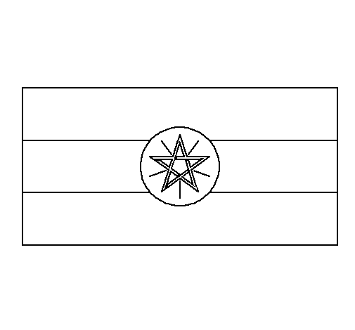 埃塞俄比亚国旗图片