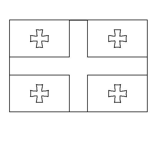 乔治亚国旗图片
