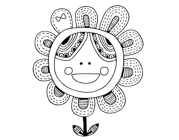 拼花简笔画图片