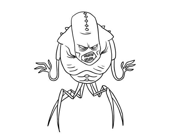 蜘蛛纲外星生物彩页