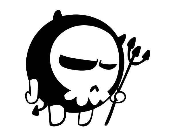 三叉戟怪物彩页