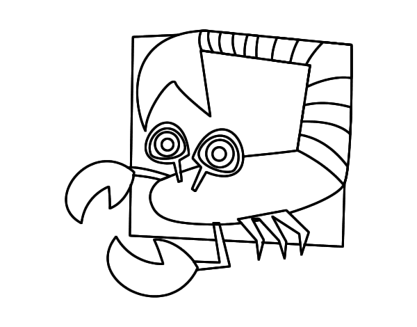 天蝎座十二简笔画