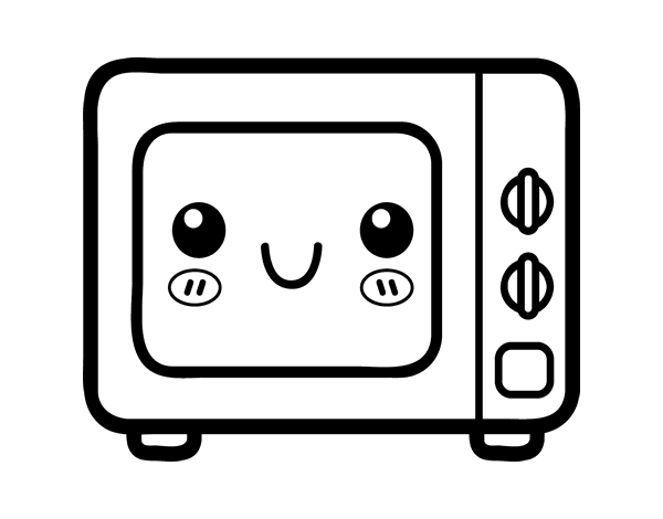 微波简笔画