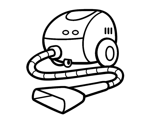 吸尘器简笔画