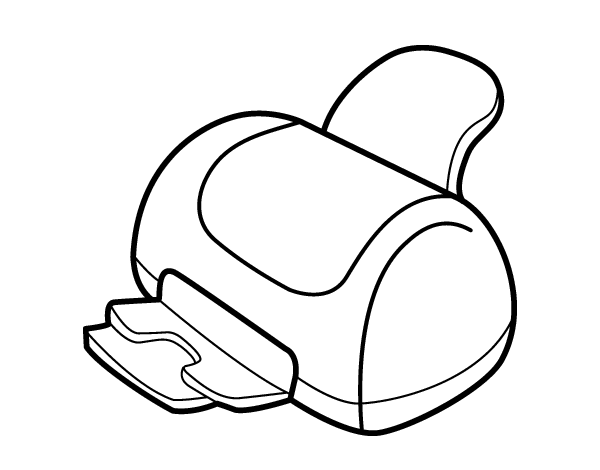 打印机简笔画